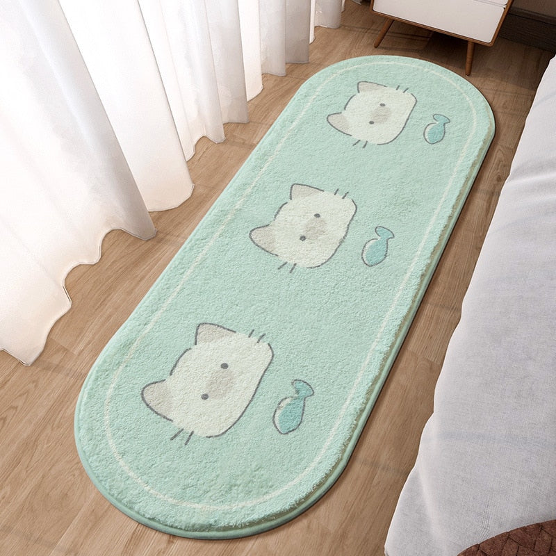 Fluffy-Soft Bedroom Carpet Rug