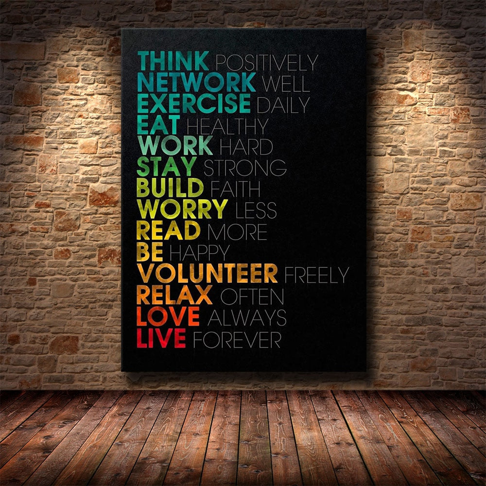 Motivational Mindset Poster