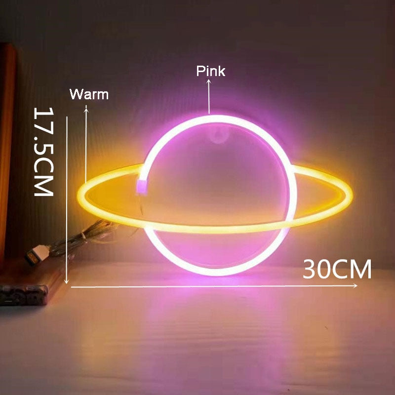 Planet-Decor Neon Led Light Signs