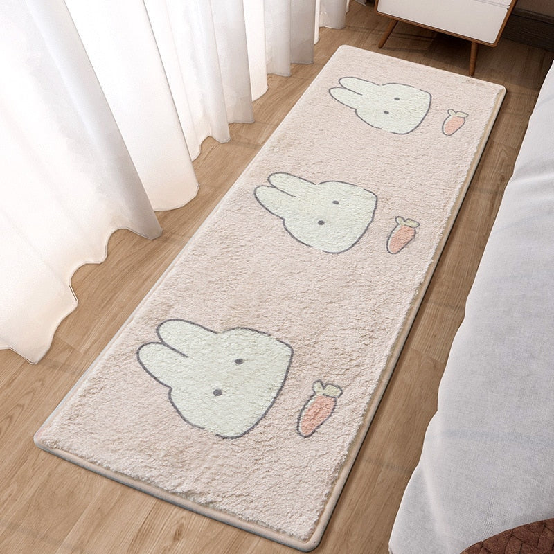 Fluffy-Soft Bedroom Carpet Rug