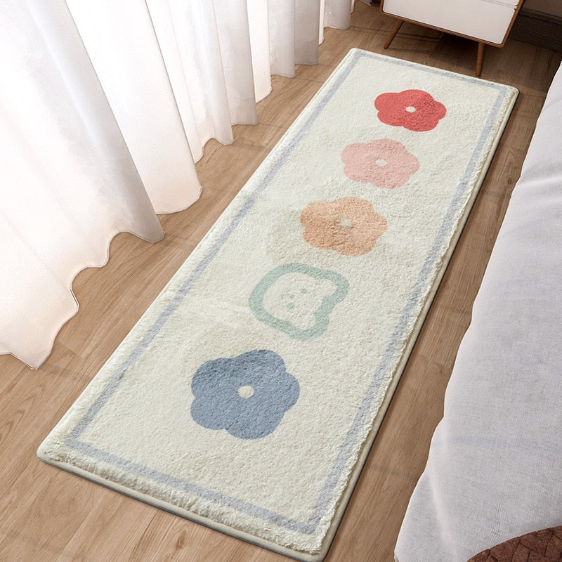 Fluffy-Soft Bedroom Carpet Rug