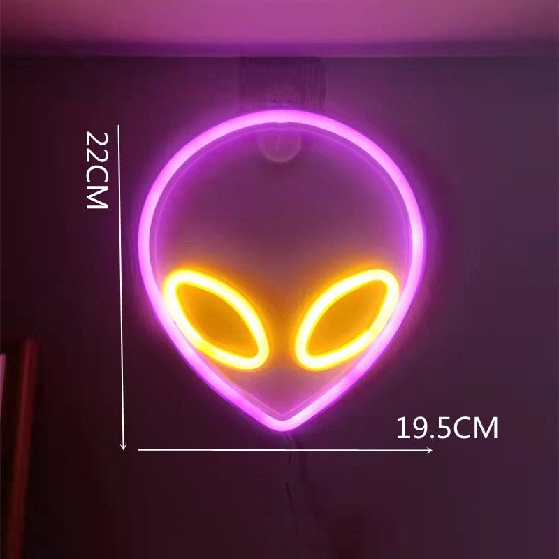 Planet-Decor Neon Led Light Signs