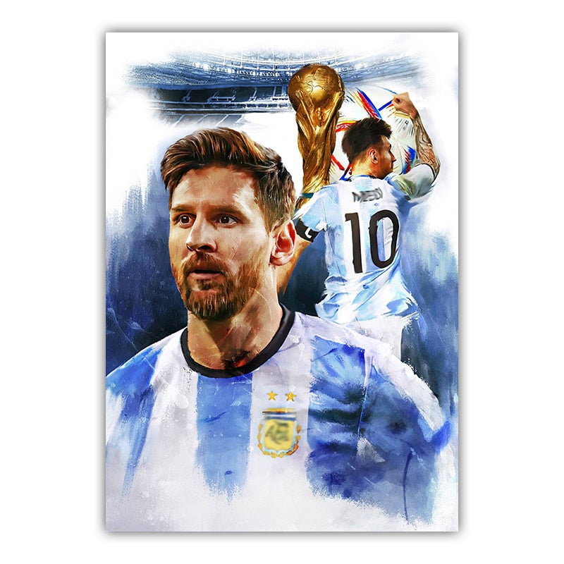 Messi Champion Poster