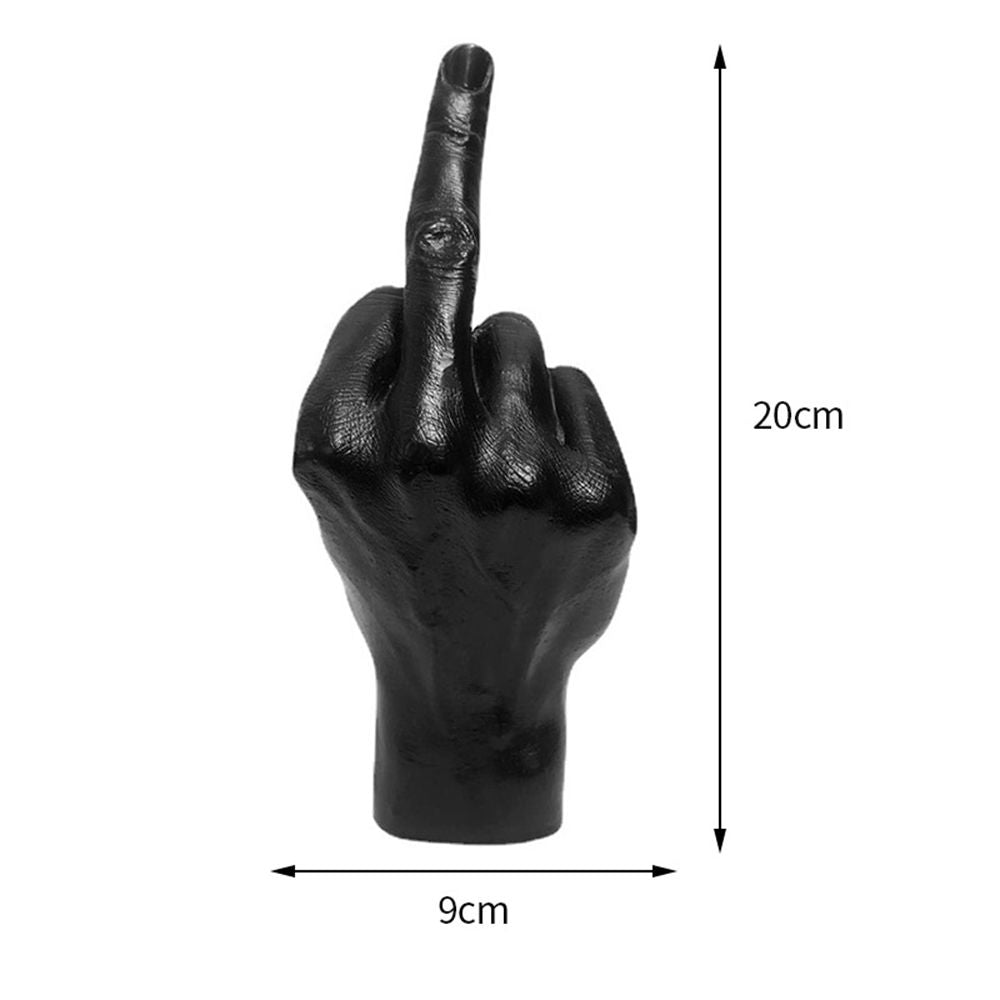 Nordic Middle Finger Statue