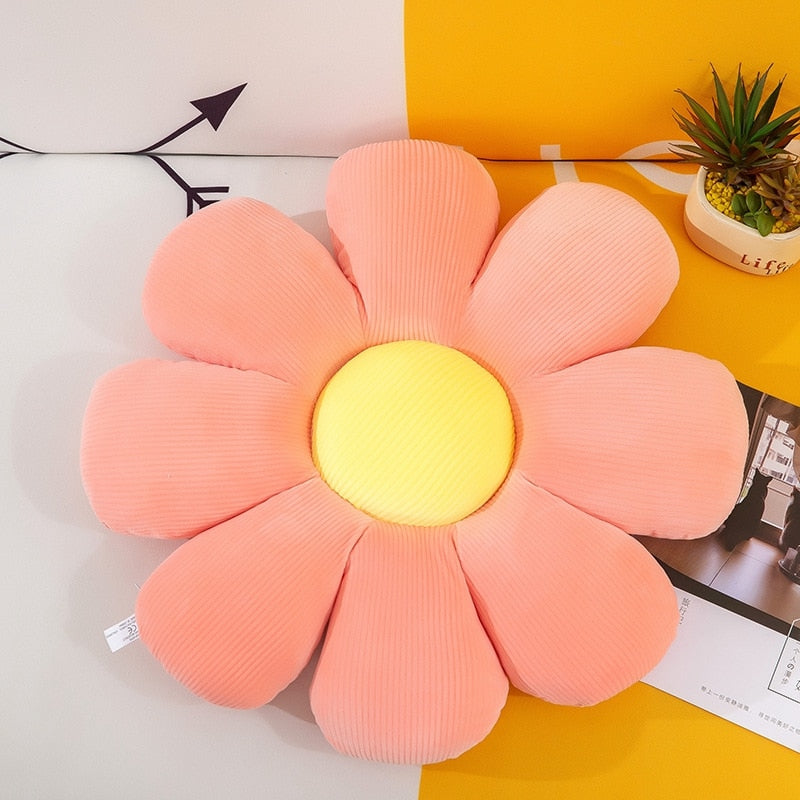 Cute Daisy Stuffed Pillow